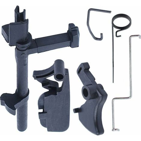 CHOYCLIT Kit de Gâchette d'accélérateur pour STIHL MS170 MS180 017 018 Tronçonneuse, Gâchette des Gaz + Tige d'accélérateur + Arbre de Commutation + Verrouillage de Gâchette 6 en 1