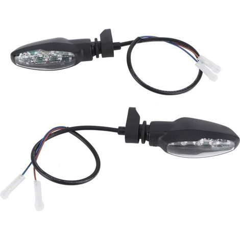 Clignotant Tour de Moto. Paires Clignotants Moto LED Clignotants LED Avant Ambre 12V Remplacement Ajustement pour Triumph Tiger 800/1200