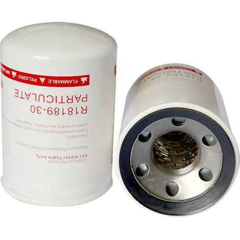 R18189-30 – Filter for dispensers – Paper element 1" NPT 30 µm. (1/4)