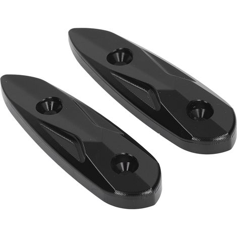 Cachette de trou de pare-brise moto 105mm, bouchon M6x20 alliage aluminium noir, support rétroviseur obturateur pour R25 R3 MT03 2013-2020 (1/5)