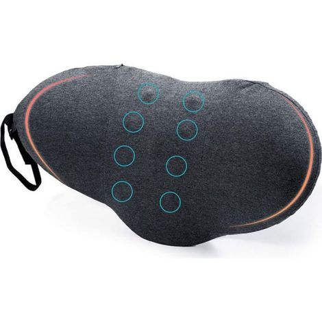 Coussin Lombaire - Mousse Memoire De Forme Haute Densite - Pour Chaise Bureau Lit Voiture - 49 x 27 x 13 5 Cm - 1 Unite (1/5)