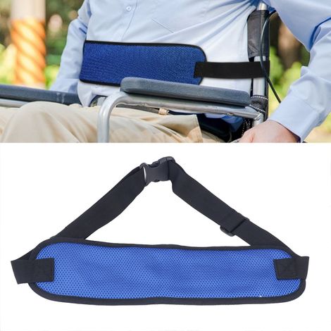[Sicherheitsgurt] Rutschfeste Befestigung für Rollstühle und E-Bikes, verstellbar, atmungsaktiv, aus strapazierfähigem Material, 95 g (1/5)