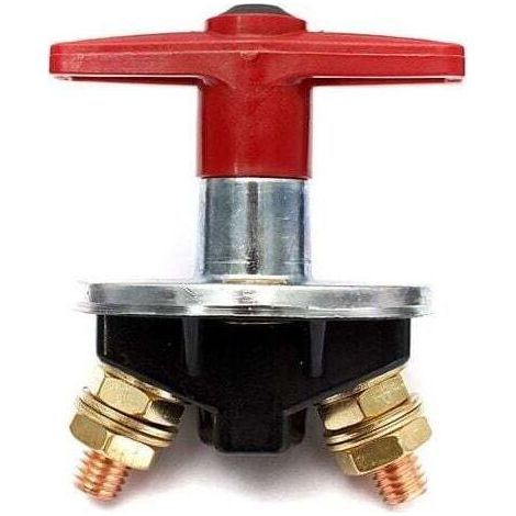 Isolateur de Batterie à Clé Fixe de 200 Amp Interrupteur D'Arrêt Coupé Interrupteur électrique 12V / 24V Commutateur électrique Robuste INHHUB (1/4)