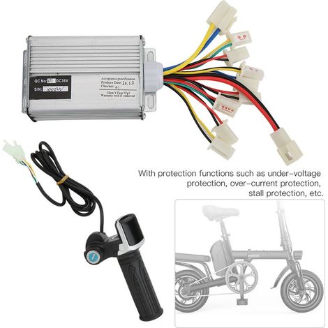 36V 1000W E-Bike-Controller, LCD-Gasgriff mit Akkuanzeige (1/5)