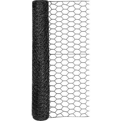 5m 40cm Hexagonal Wire Mesh Garden Fence Rabbit Poultry Flower Cage Fence Netting Chicken Coop Netting (1/3)