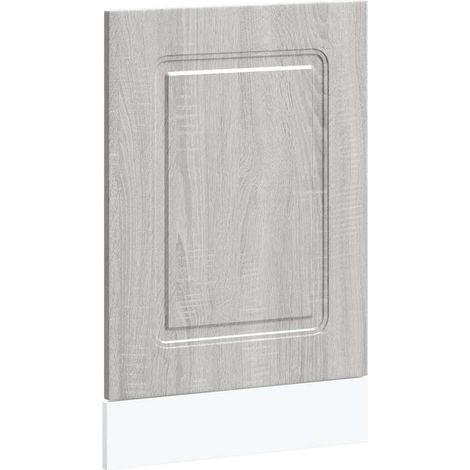 Panneau de lave-vaisselle Kalmar sonoma gris 45x1,5x67 cm CFW97680 (1/5)