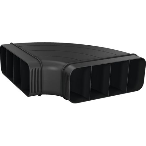 Siemens HZ9VDSB1 coude plat noir pour hotte 90 degrés