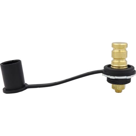 Borne de recharge à distance pour camping-cars et yachts - Accessoires de câblage pour chargeur de batterie - Borne de câblage noire - (1/3)