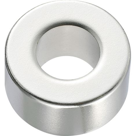 TRU COMPONENTS 506009 Permanent-Magnet Ring (Ø x H) 10 mm x 5 mm N45 1.33 - 1.37 T Grenztemperatur