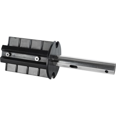 Embout manchon 100mm pour enrouleur bâche piscine – Inox et plastique – Longueur 240mm – Compatible tubes 102mm – Poolco (1/4)