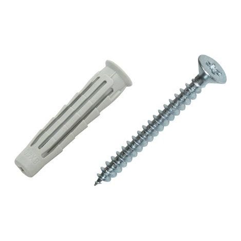 Lot De 8 Chevilles Et Vis Spit, Diam.8 Mm X L.40 Mm (1/2)