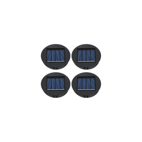 Ersatz-Solarleuchten, Ersatzabdeckung für Solarpanel-Laternen, 4er-Pack Ersatz-Solarleuchten für 8-cm-Laternen, Ersatz - Crezuo (1/4)