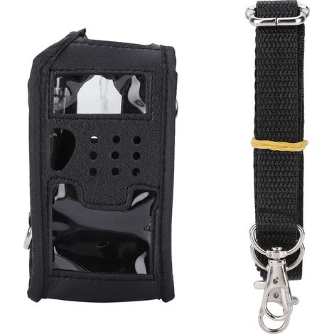 Étui en cuir pour talkie-walkie BAOFENG UV-5R, UV-5RA, UV-5RE Plus, UV-5RB - Protection robuste et durable