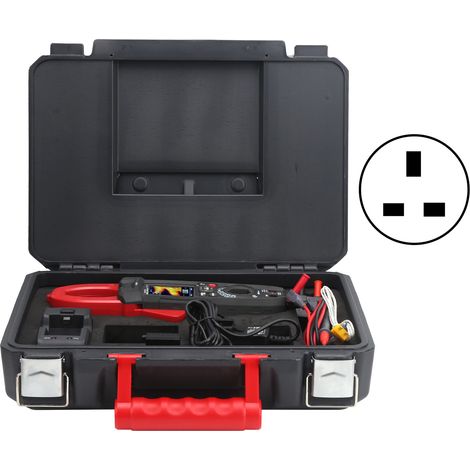 Thermomètre infrarouge -20°C à 260°C, pince multimètre TRMS AC/DC, testeur de tension, voltmètre professionnel, prise UK 100-240V, instrument de mesure électrique (1/5)