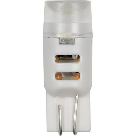 12V Mega-Led 3 - 3 SMD x 1 chip - (T10) - W2,1x9,5d - 2 pz - D/Blister - Bianco - Doppia polarità (1/4)