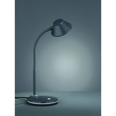 Led Schreibtischlampe Modernes Büro Berry Grey Trio Lighting