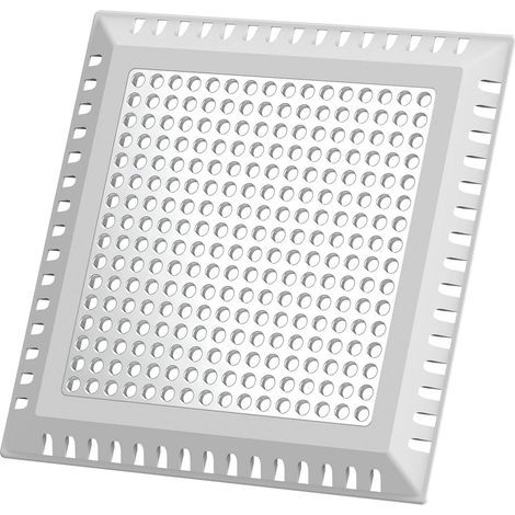 Filtre à cheveux/Crémaillère de bonde/Couvre-bonde de douche pour salle de bain, en acier inoxydable et silicone (1/5)