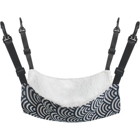 1 Hamac Pour Chat 36x38cm, Balançoire Suspendue Chaude, Accessoire Confortable Pour Petit Animal (1/5)
