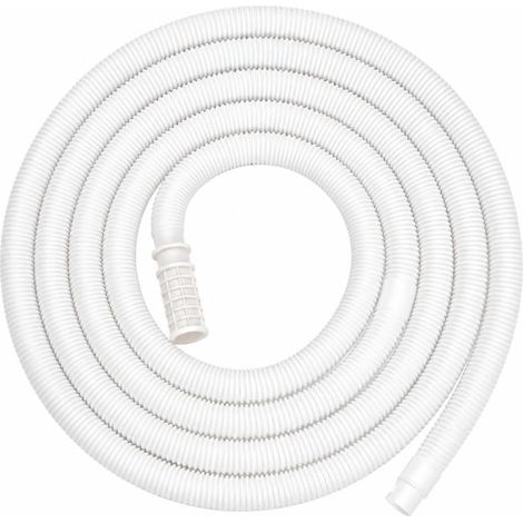 Tuyau Climatiseur ø 16mm avec Collier de Serrage Inox, Résistant UV Flexible 5M PVC Tuyau ÉVacuation Condensat Clim pour Climatiseurs Split (1/5)