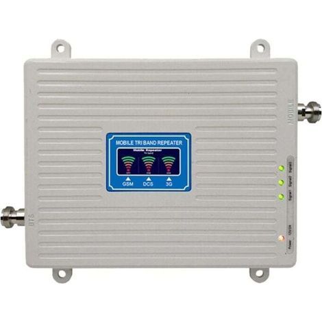 2G 3G 4G 5G Tri-Band Signal Amplifier/Repeater 900 1800 2100 MHz GSM WCDMA LTE (1/4)