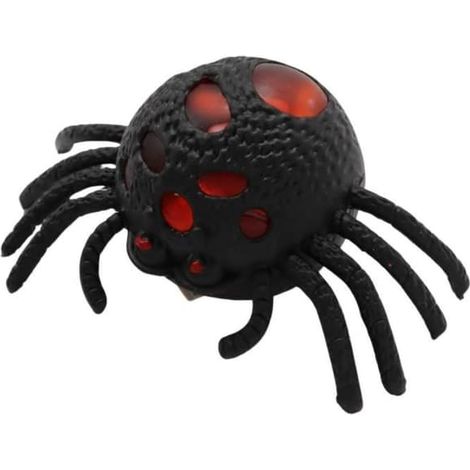 Jouet anti-stress - Sans marque - Araignée extensible - Noire - 13 cm - Vendue à l'unité
