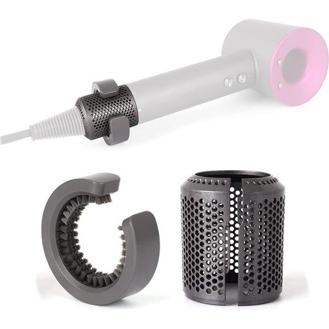 Couvercle de filtre extérieur bleu compatible avec sèche-cheveux Dyson (1/5)