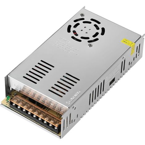 DC Alimentation 12V 30A 360W Transformateur, Universel Convertisseur AC 110/220V Commutation Transformateur Adaptateur Alimentation pour Imprimantes 3D Radio, Bandes LED