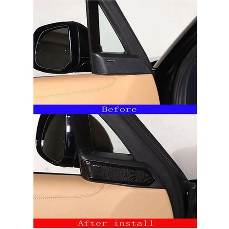 1 Paar dekorative Lautsprecherabdeckungsaufkleber für Land Rover Range Rover Vogue L460 (Baujahr 2023) (1/4)