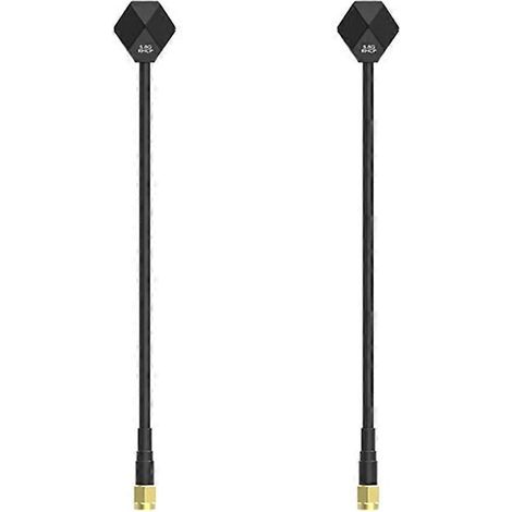 2 Stück 5,8 GHz FPV-Antenne SMA 2,4 dBi LHCP/RHCP Antenne 100 mm/150 mm A--