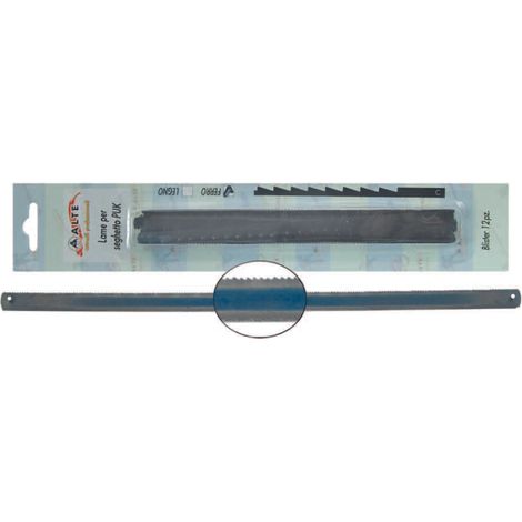 LAME PER SEGHETTO PUK PER FERRO- - mm.150 - 12 pezzi ALTE