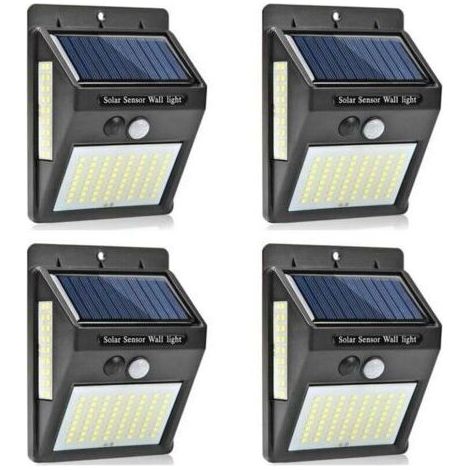 BARKBUSTERS 4Lampe Solaire Extérieur, Lumière Solaire Etanche éclairage Solaire ,avec Détecteur de Mouvement Lampe (1/3)