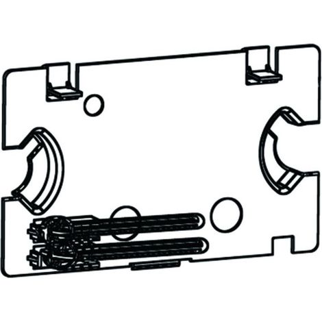 Placa protectora SCHELL con varilla de control