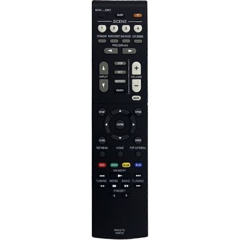 RAV575 Replacement Remote Control for Yamaha RXV6A TSR700 TSR-700 (1/4)