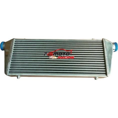 Intercooler universal de aluminio, construcción ligera, capacidad de refrigeración óptima, flujo de aire mejorado. (1/5)