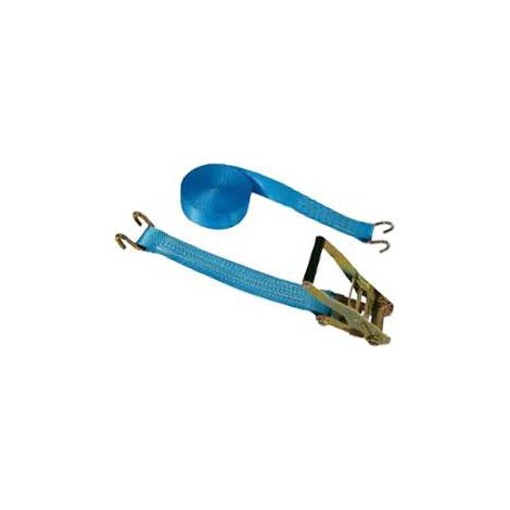 Sangle arrimage 50mm TMU 2000 Bleu - 2 bord de rive - Levac - 4572CC09