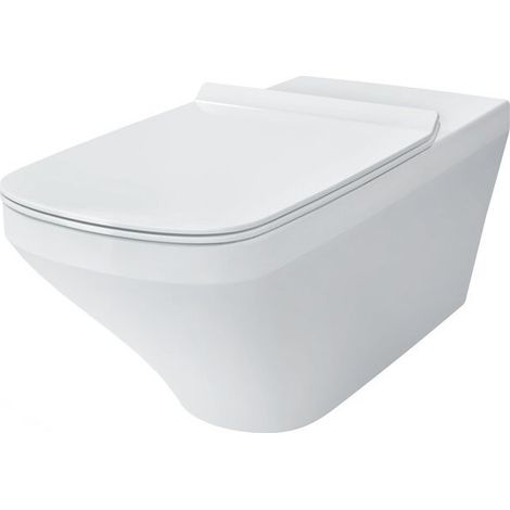 Duravit DuraStyle - WC suspendu, pour personnes à mobilité réduite, Rimless, blanc alpin 2559090000