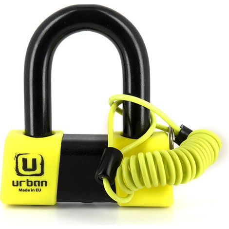 Antivol Mini U SRA - ø18 - Homologation - Noir & Jaune