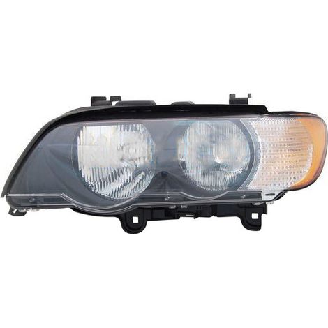 Phare avant gauche H7/HB3 blanc BMW X5 1 E53 phase 1 2000-2003