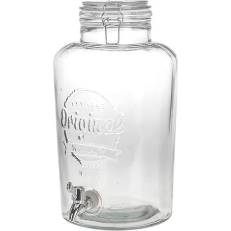 Orion Dispensador Vintage Transparente 5,5 litros