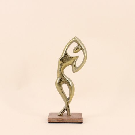 Objet déco silhouette danseuse 25cm