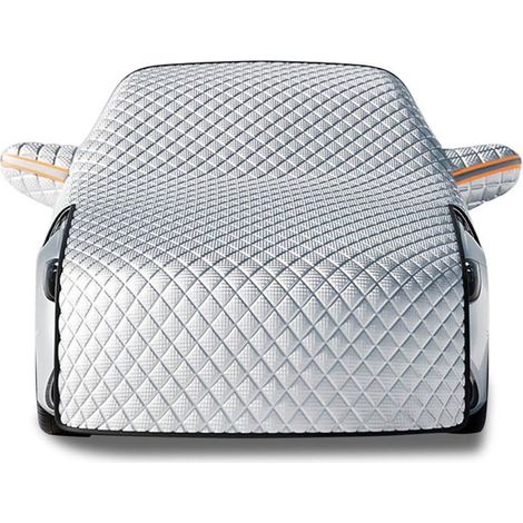 Couverture Pare-Brise Voiture, Pare-Soleil Anti Givre Neige Protection Repliable, Universelle pour Voiture Anti Givre, Neige