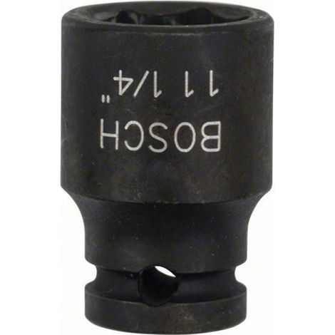 Bosch Steckschlüsseleinsatz SW 11 mm L 25 mm 13 mm M7 16,5 mm (1/5)