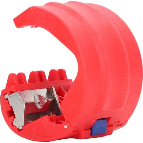 Tragbarer Rohrabschneider für Kunststoffrohre (20-50 mm) zum Schneiden von PVC-, PU-, PP- und PE-Rohren und -Dichtungen (1/5)