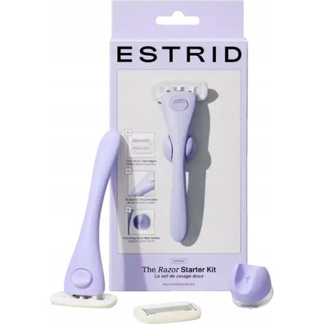Kit iniziale Estrid con rasoio + 2 cartucce (1/3)
