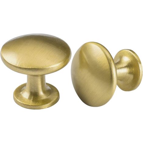 Lot de 10 Bouton de Meuble Doré Bouton de Porte Alliage de Zinc (1/5)