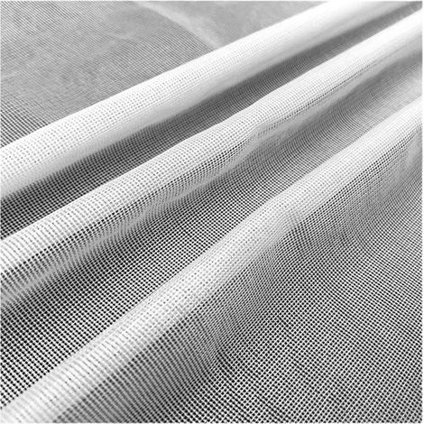 Moustiquaire universelle transparente pour fenêtres  Maille lavable  Moustiquaire ajustable, à monter soi-même, dimensions 160 x 270 cm, noire (1/5)