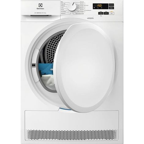 ELECTROLUX Sèche-linge 60 cm 8 kg pompe à chaleur - EW6HI5829SB