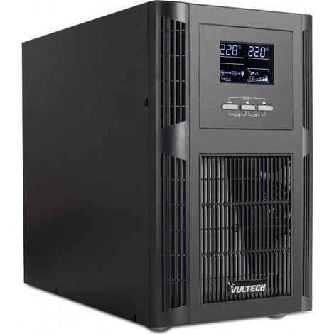 Vultech GS-3KVAS REV. 2.4 gruppo di continuità (UPS) Doppia conversione (online) 3 kVA 3000 W 3 presa(e) AC (1/4)