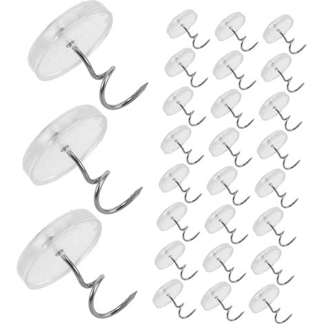 Lot de 100 clous fixation pour plinthes transparentes, épingles (1/5)