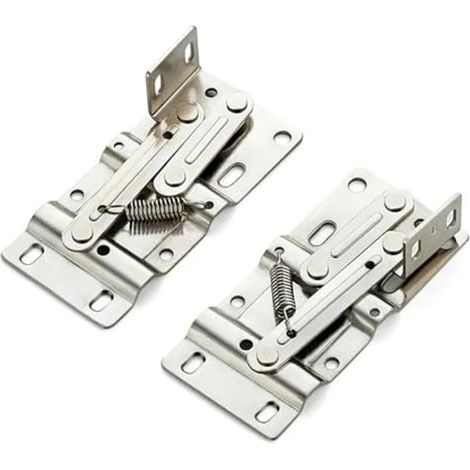 (Style 2) Charnières de plateau rabattable durables, plus résistantes, charnières pivotantes épaisses à 45 degrés, connecteur de porte, charnières d'évier robustes (1/5)